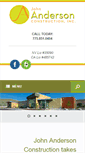 Mobile Screenshot of jandersonconstruction.com